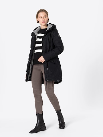 Parka mi-saison 'ELSIE' Ragwear en noir