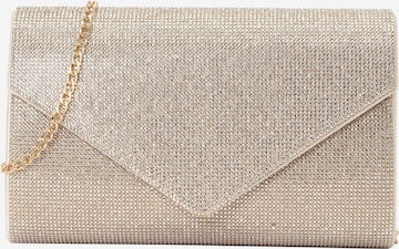 ALDO Clutch 'GEAVEN' in Goud: voorkant