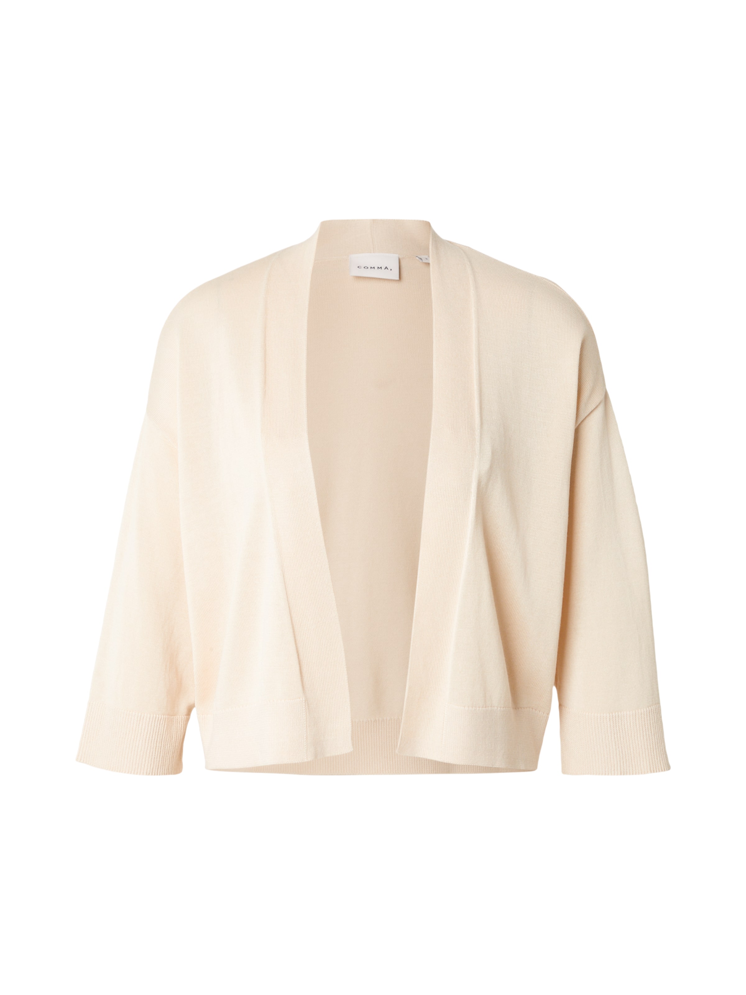 COMMA Strickjacke in Beige: Vorderseite