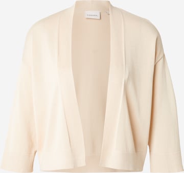COMMA - Casaco de malha em bege: frente