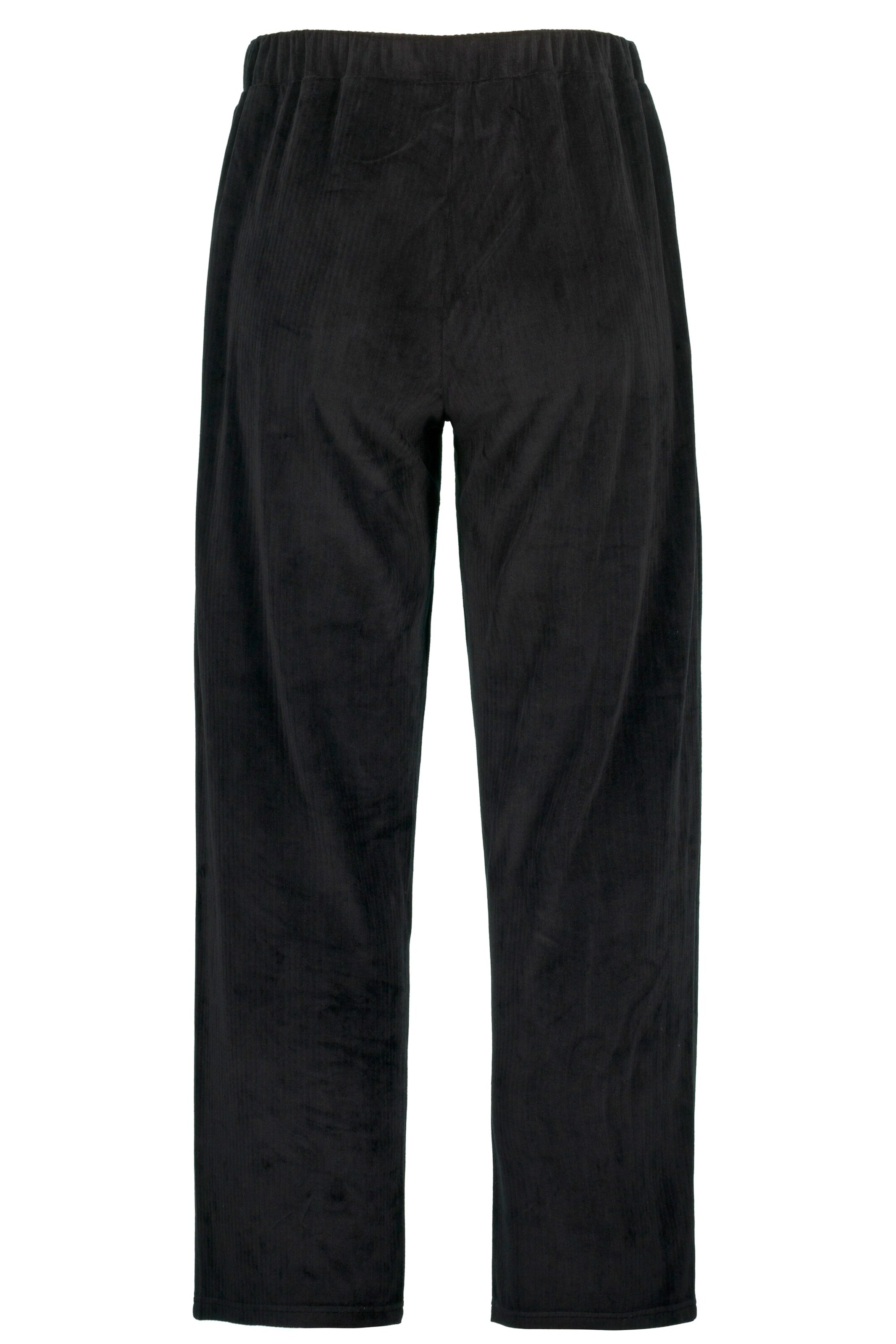 Ulla Popken Wide Leg Hose in Schwarz