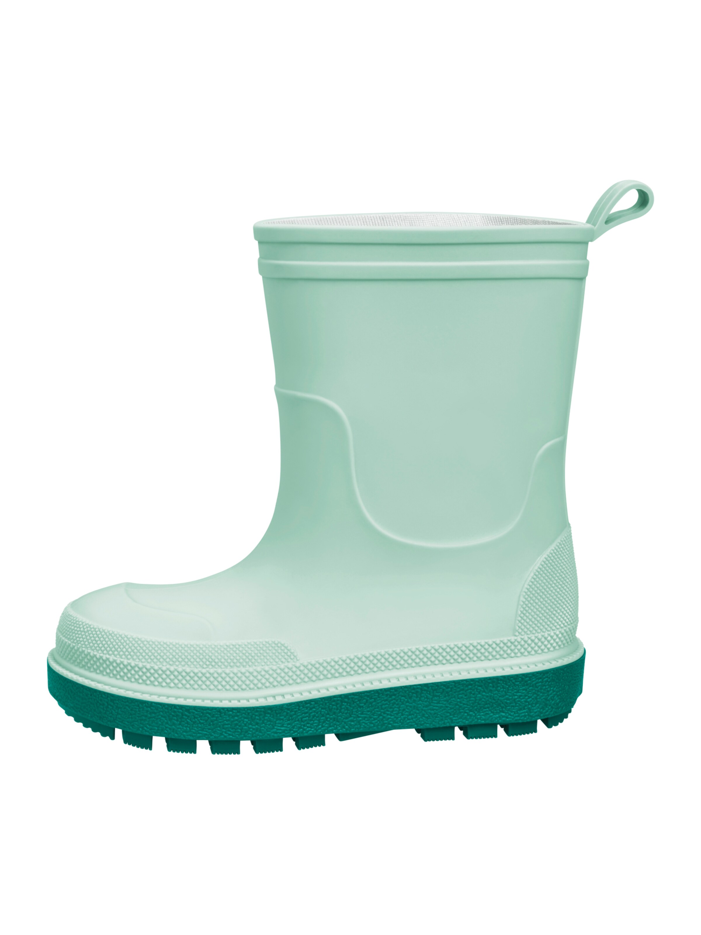 PLAYSHOES Rubber Boots in Green