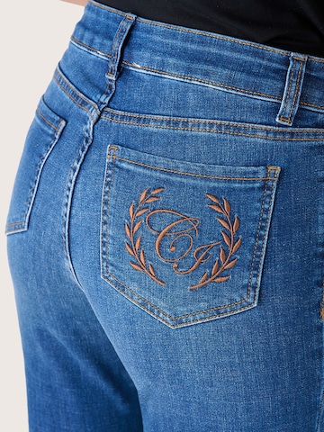 Camomilla Regular Trachtenhose KATEJC in Blau