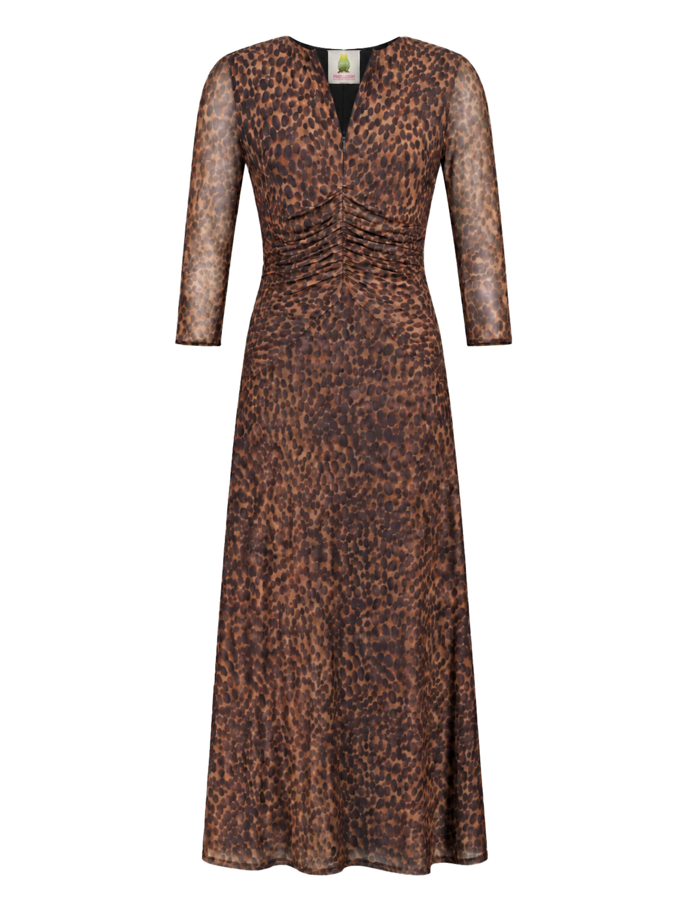 Robe PRINCESS GOES HOLLYWOOD en marron : devant