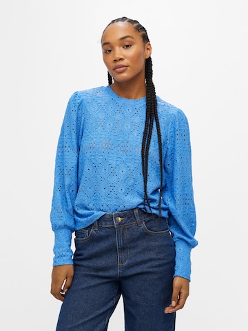 OBJECT Blouse 'Feodora' in Blauw: voorkant