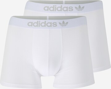 Boxers ADIDAS ORIGINALS en blanc : devant