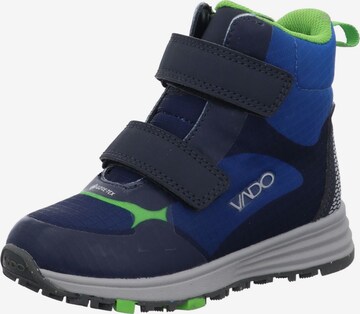 Vado Boots in Blue: front