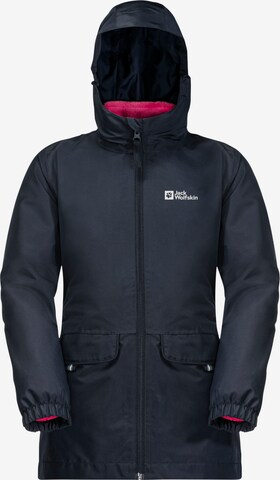 JACK WOLFSKIN Performance Jacket in Blue: front