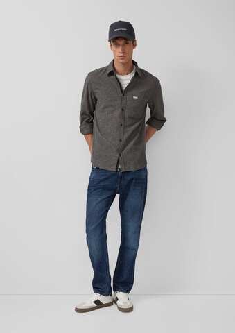 s.Oliver Regular Fit Hemd in Grau