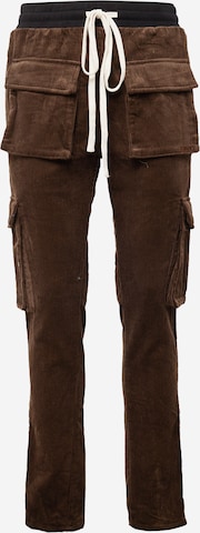 MOUTY - regular Pantalón cargo en marrón: frente