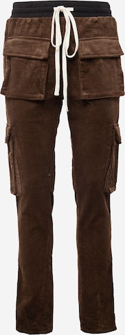 Pantalon cargo MOUTY en marron : devant