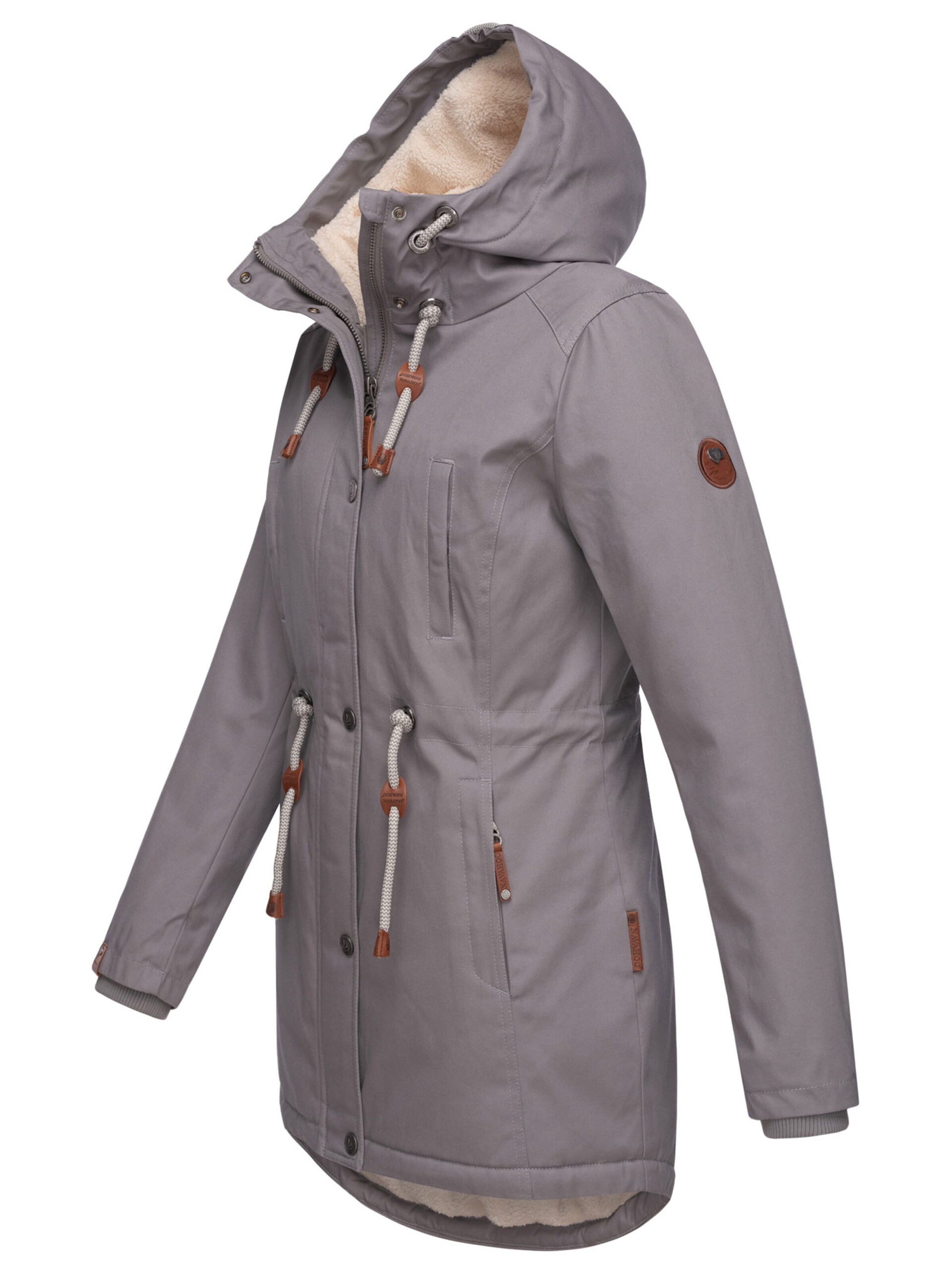 NAVAHOO Winterjas 'IreliaanB991' in Grijs