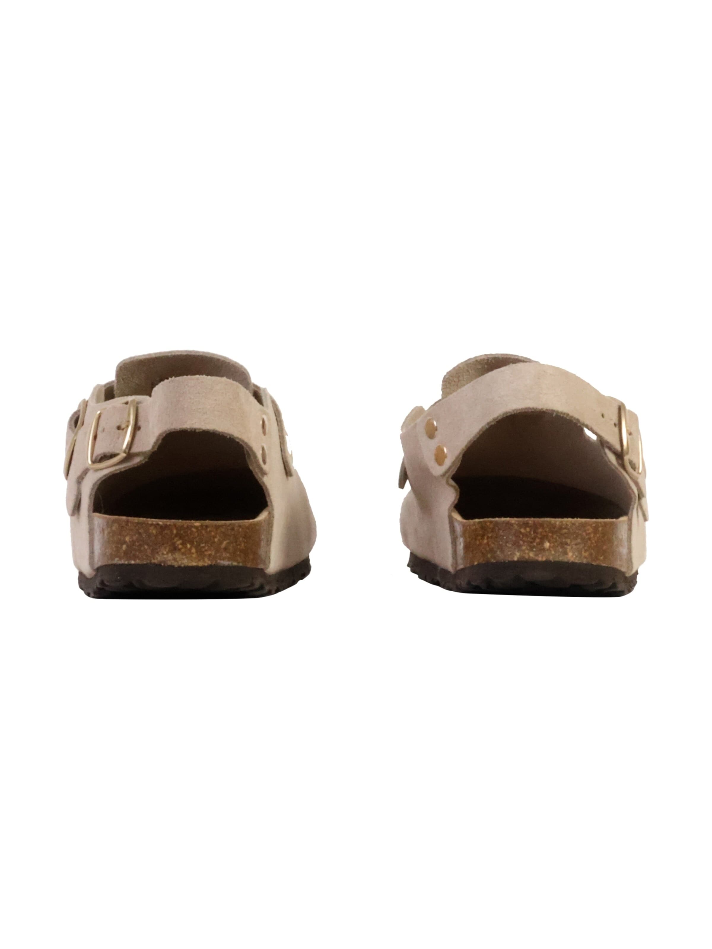 The Divine Factory - Zapatos abiertos 'Leder-Pantoletten Boreal BS' en beige