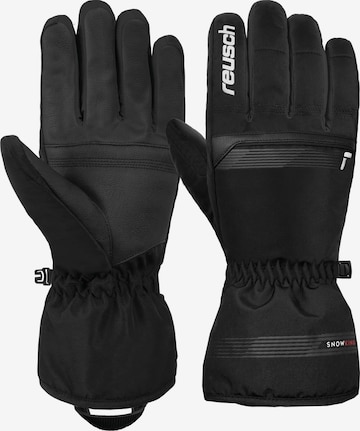 REUSCH Skihandschuhe 'Snow King' in Schwarz: Vorderseite