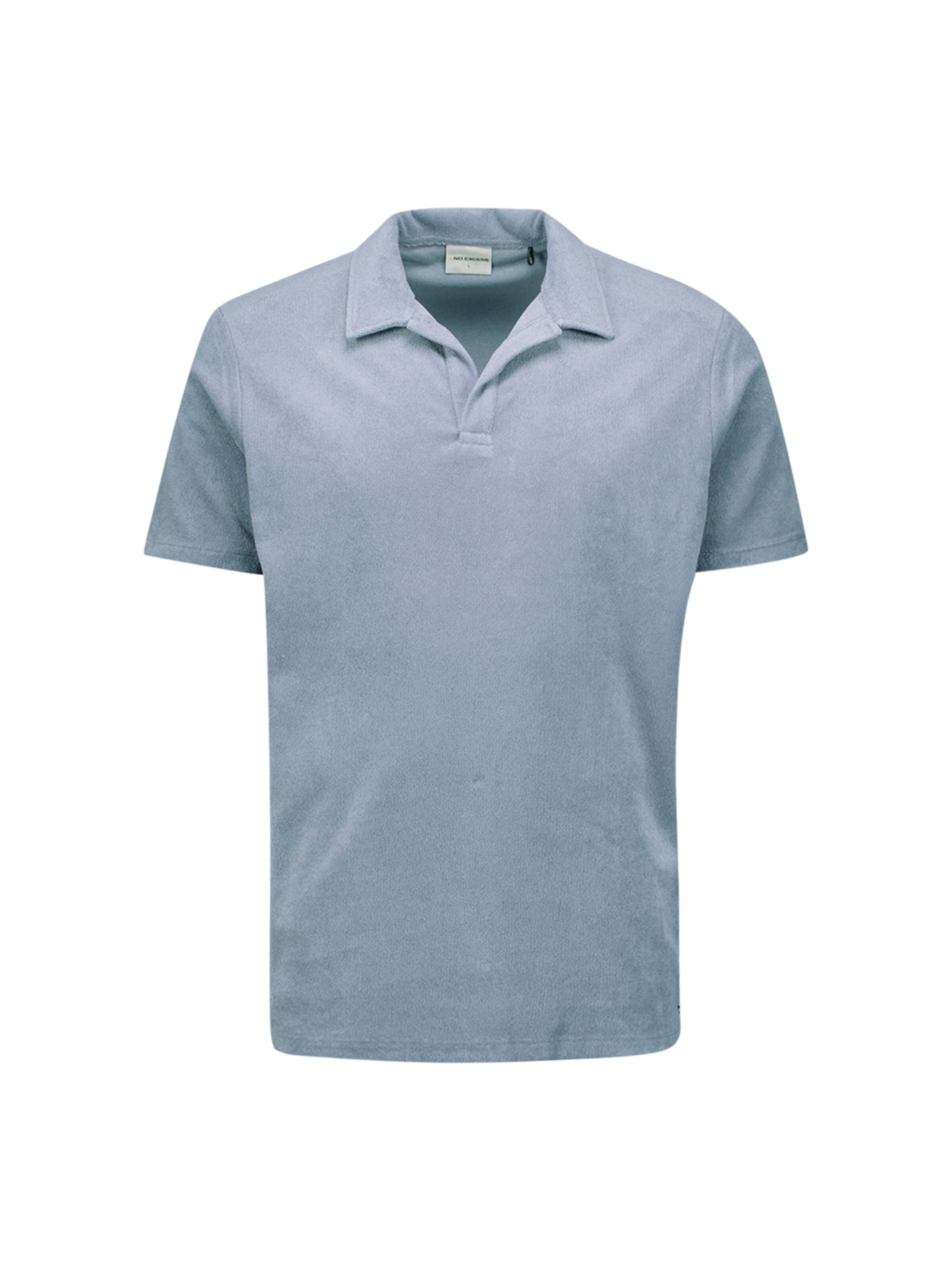 No Excess Poloshirt in Blau: Vorderseite