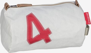 360 Grad Toiletry Bag 'Tonne' in White: front