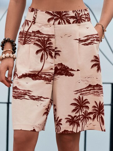 regular Pantaloni con piega frontale di Next in beige: frontale