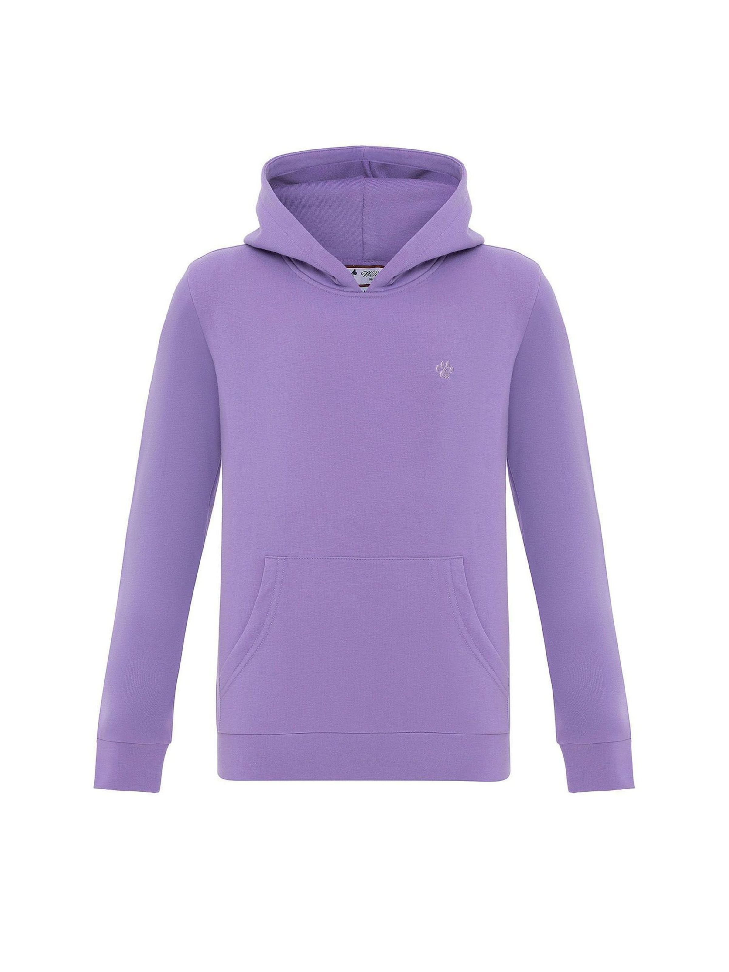 Williot Sweatshirt in Purple: front