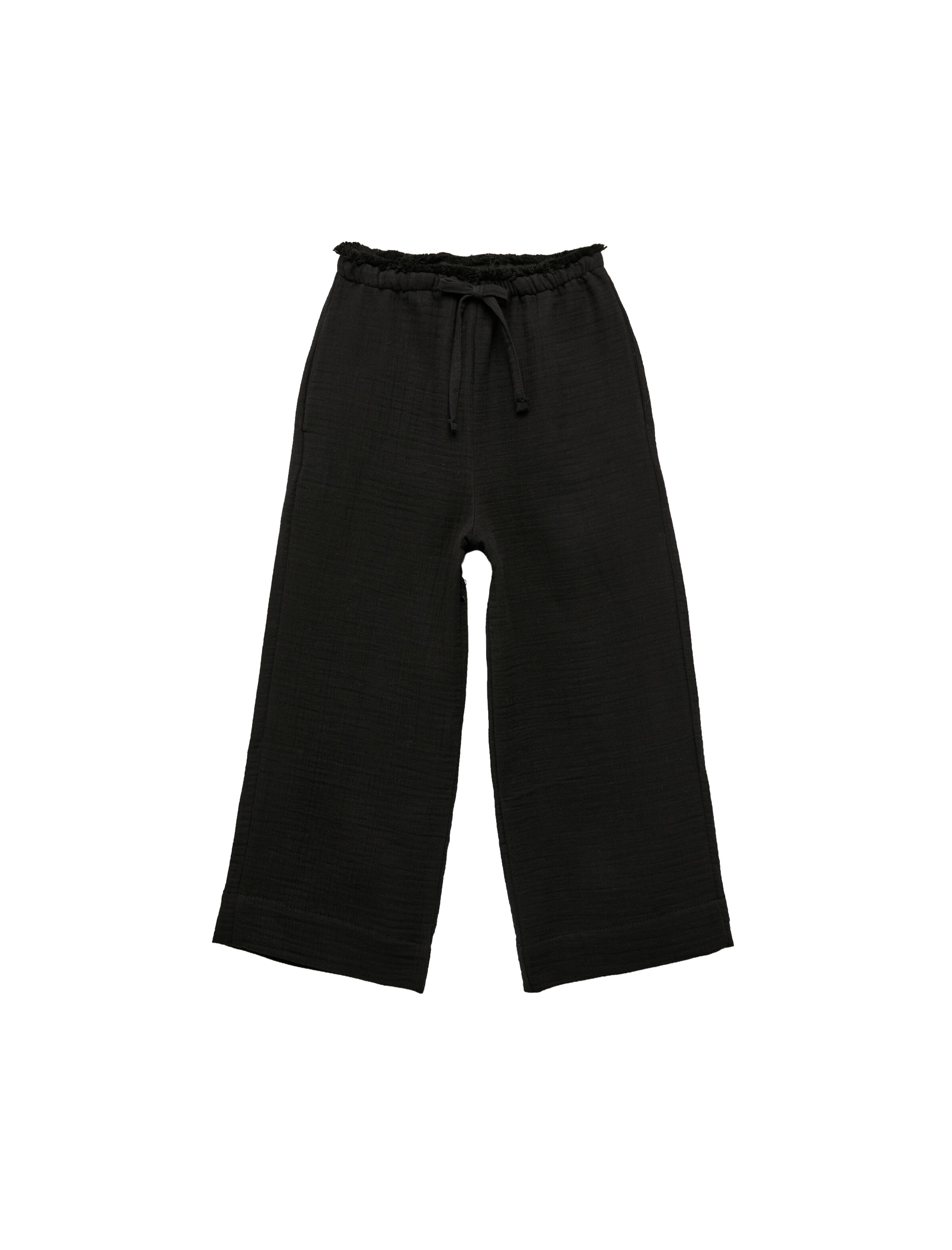 Koton Wide leg Broek in Zwart: voorkant