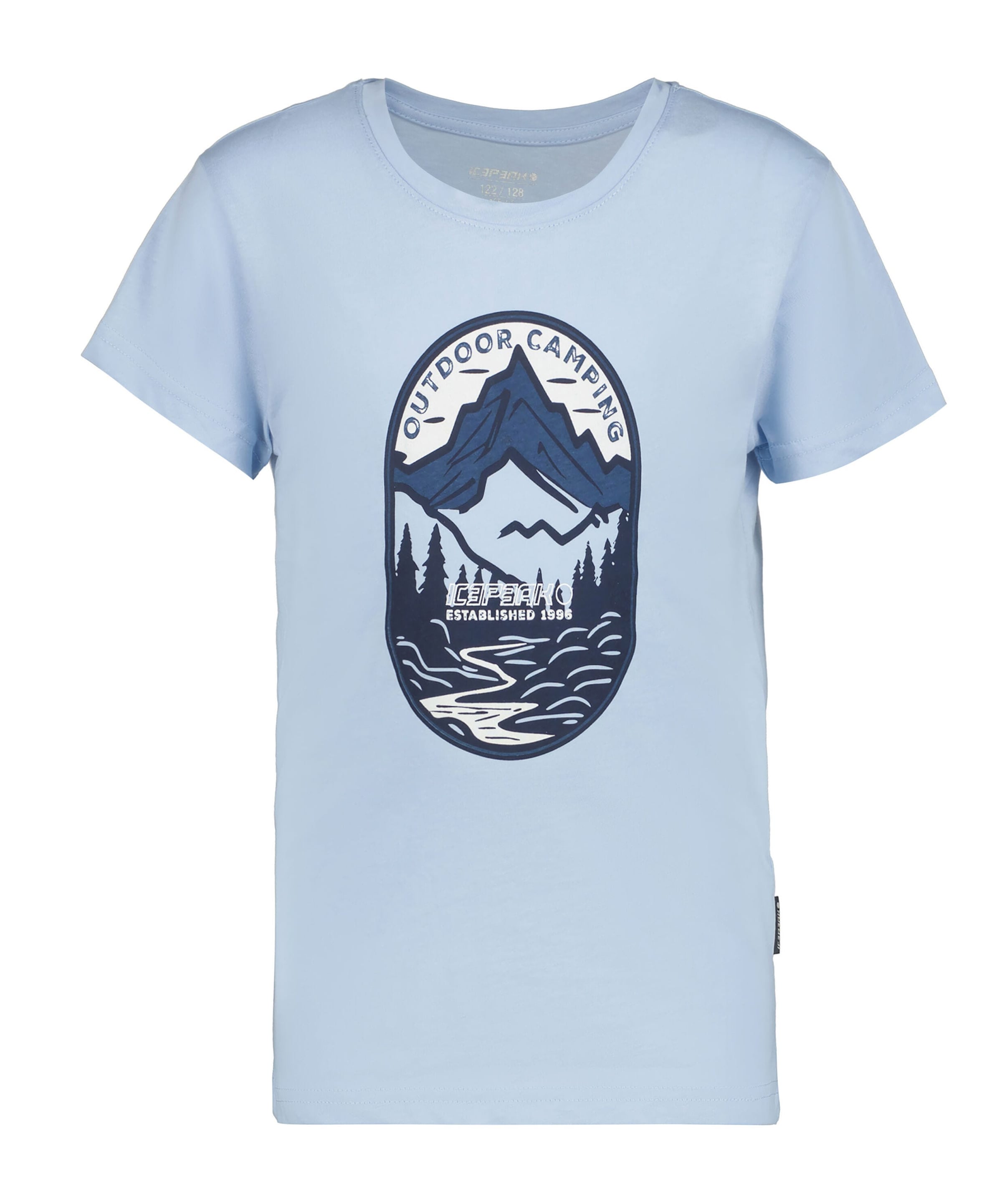 ICEPEAK Shirt in Blue: front