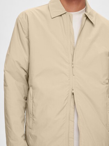 SELECTED HOMME Jacke 'STAN' in Beige