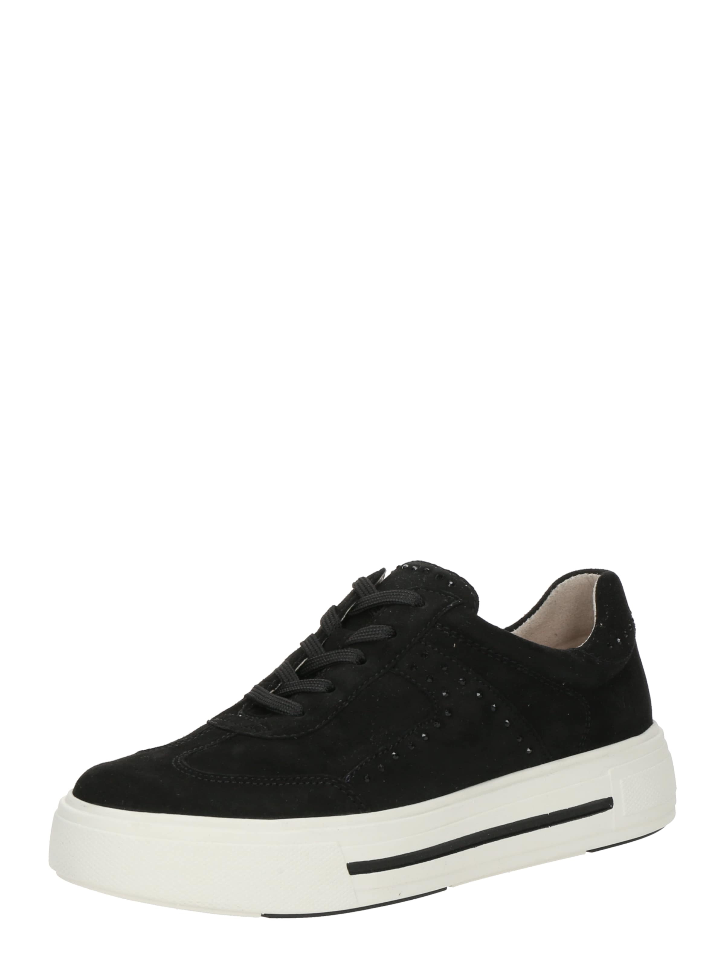 CAPRICE Platform trainers in Black: front