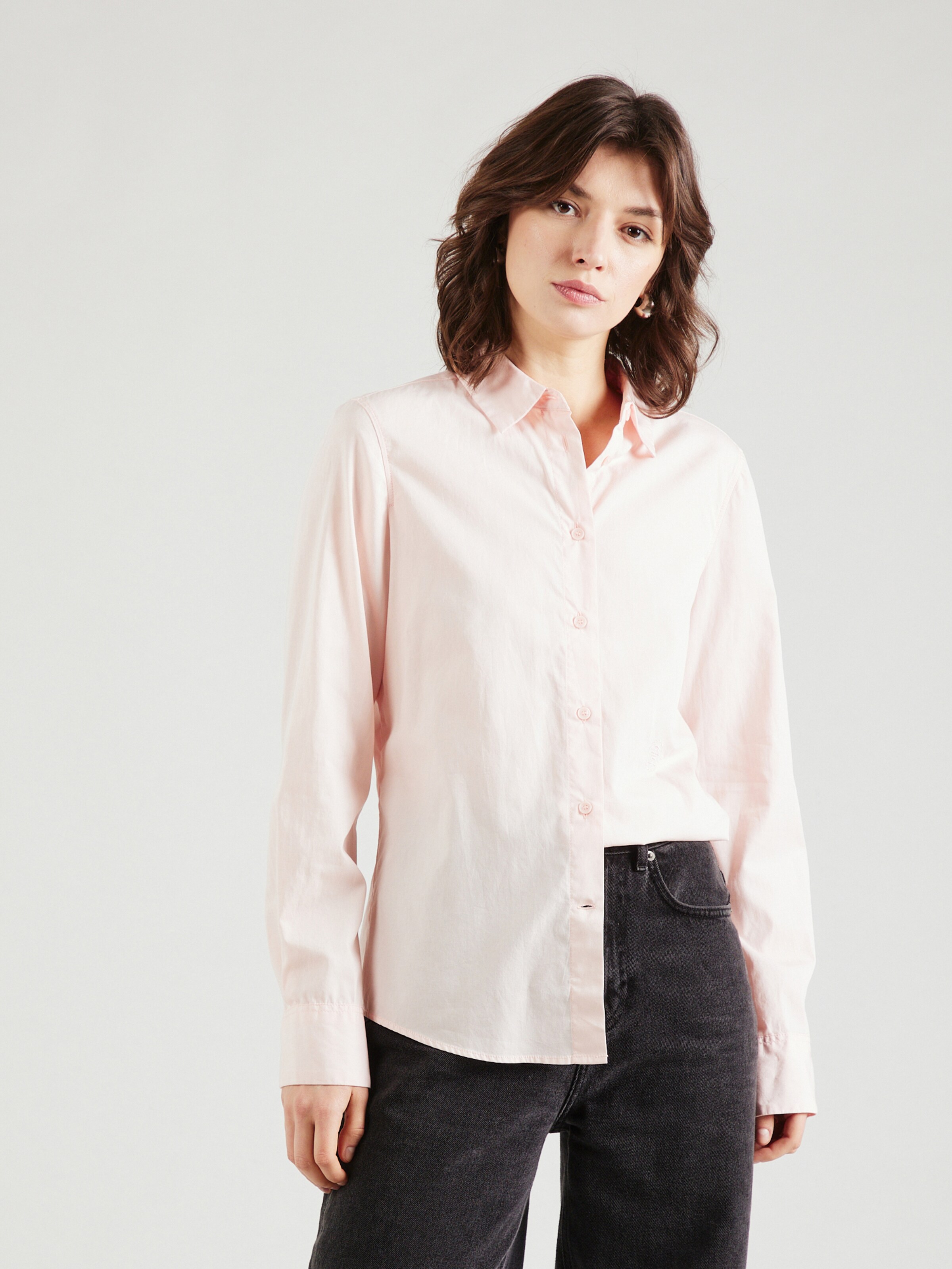 TOMMY HILFIGER Blouse ESS in Pink ABOUT YOU