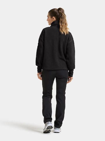 Didriksons Fleecejacke 'Melissa' in Schwarz