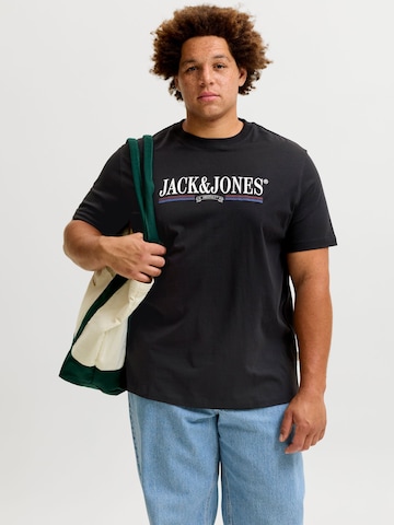 JACK & JONES Shirt 'JORFREDERIKSBERG' in Black: front