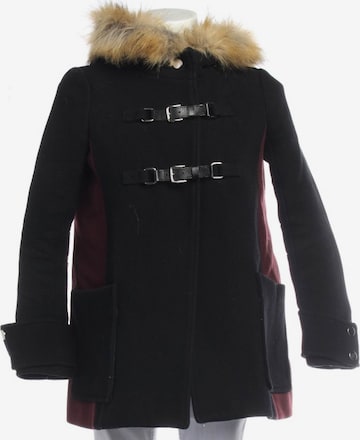 Maje Übergangsjacke XS in Schwarz: Vorderseite