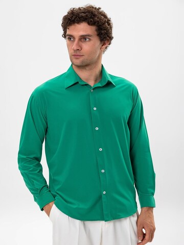 Antioch Shirt in Green: front