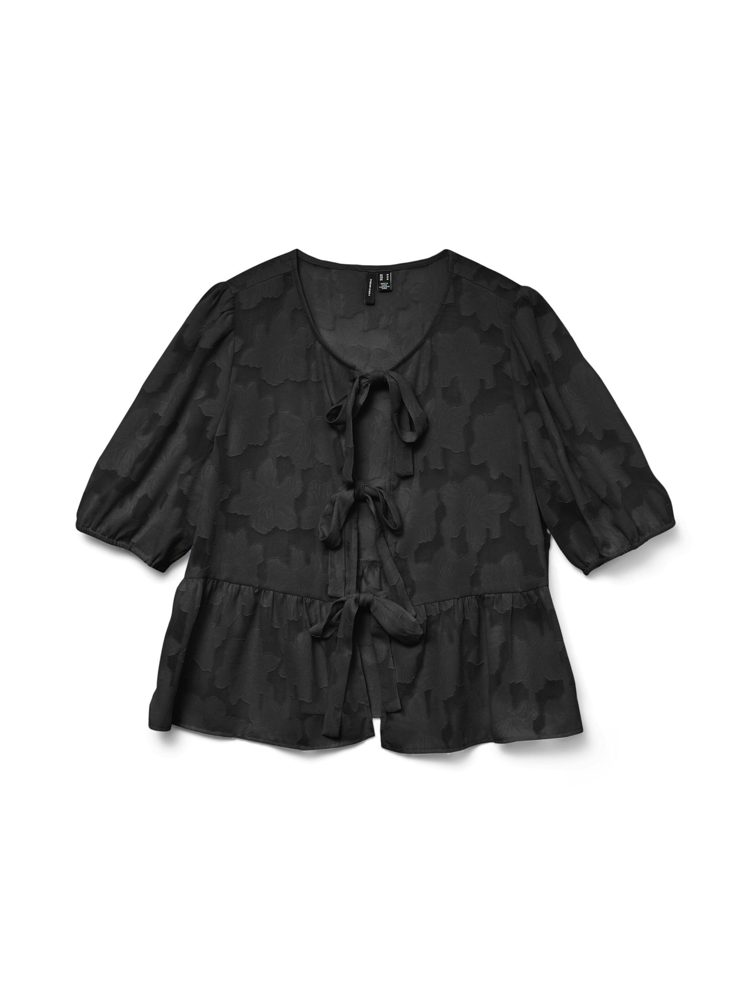 VERO MODA Bluse 'VMGabi' in Schwarz: Vorderseite
