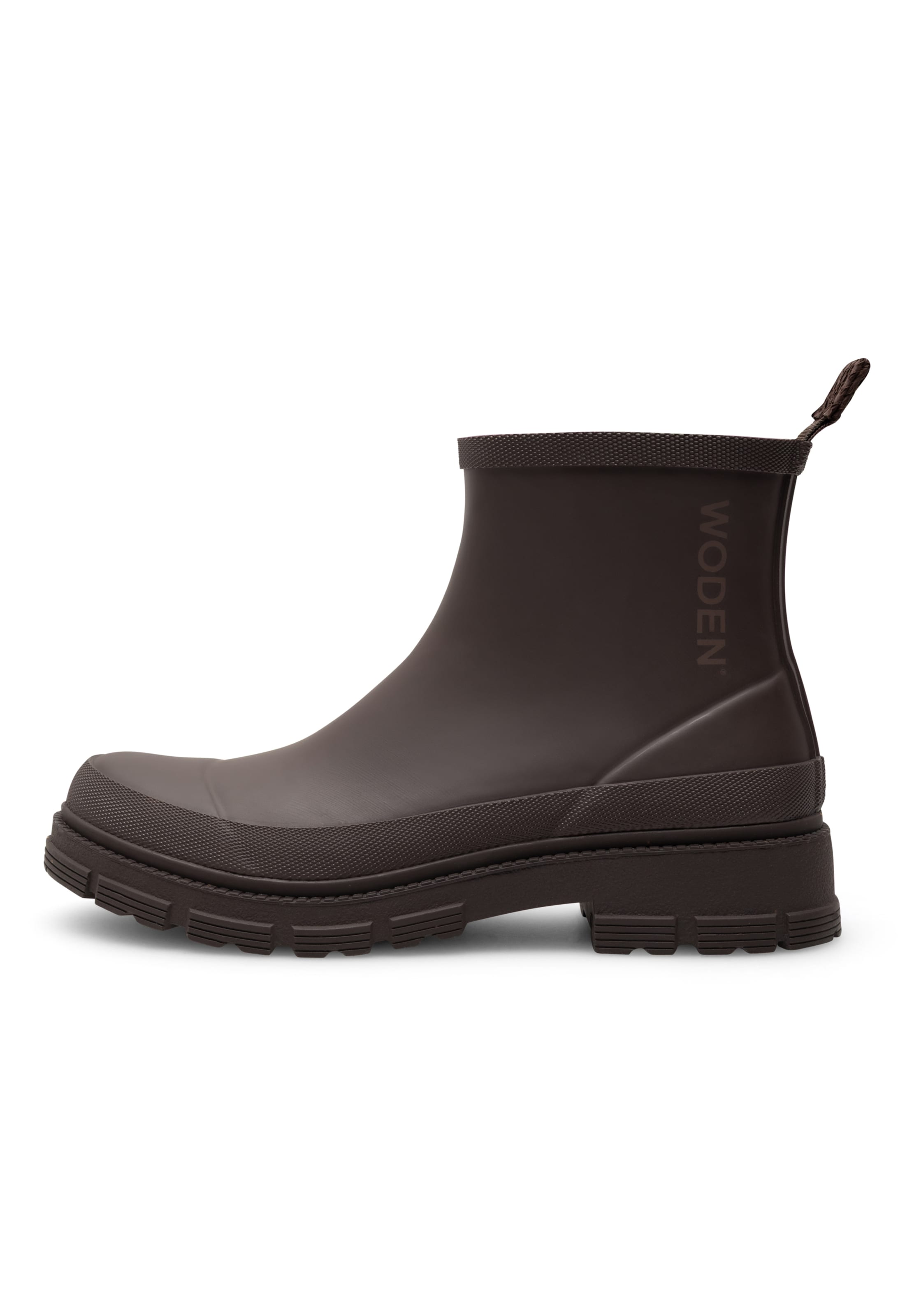WODEN Enkellaarsjes 'Alison Waterproof' in Bruin: voorkant