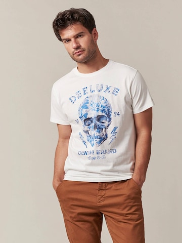 T-Shirt 'Sidereal' Deeluxe en blanc : devant
