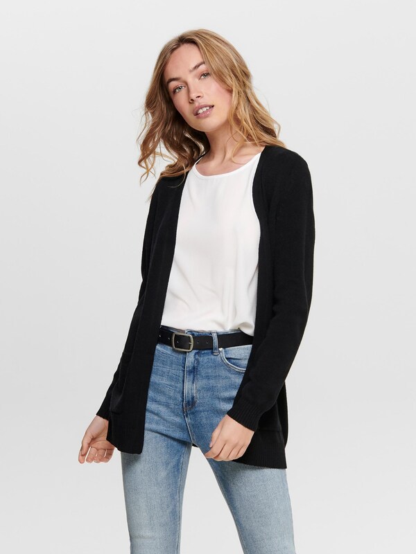 ONLY Knit Cardigan 'ONLLesly' in Black