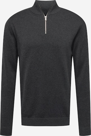 JACK & JONES Sweter w kolorze szary: przód