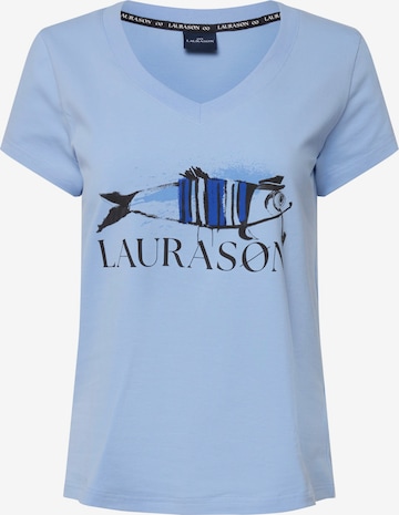 LAURASØN Shirt in Blau: Vorderseite