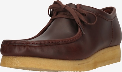 CLARKS Schnürschuhe 'Wallabee' in 44,5 in bordeaux, Produktansicht