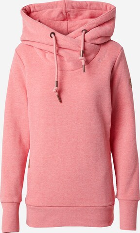 Felpa 'Gripy Bold' di Ragwear in rosa: frontale