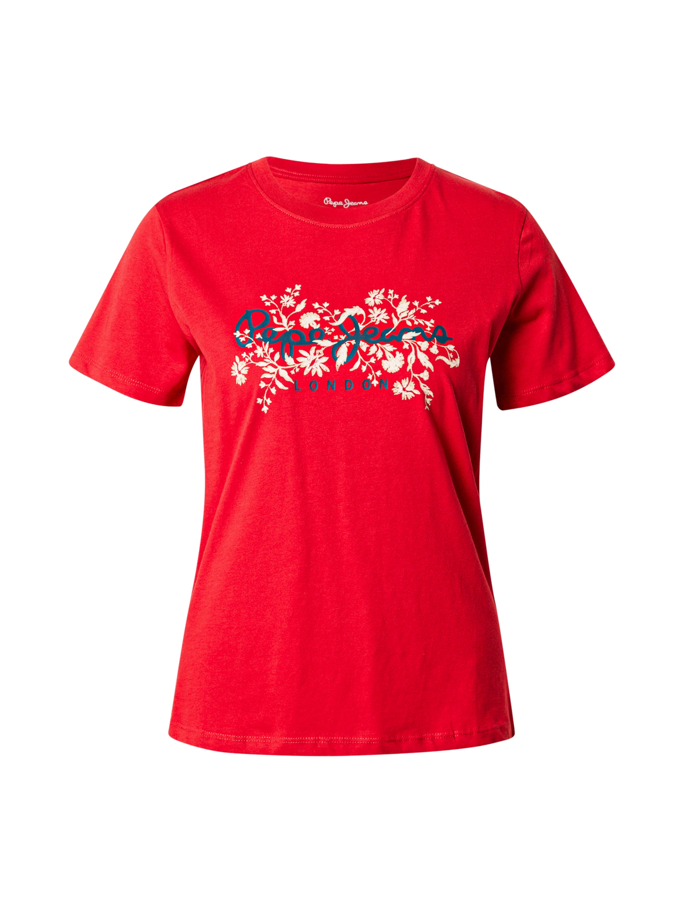 Tricou 'Bero' de la Pepe Jeans pe roșu: față