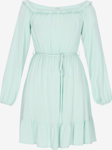 Robe 'Festival' IZIA en vert : devant