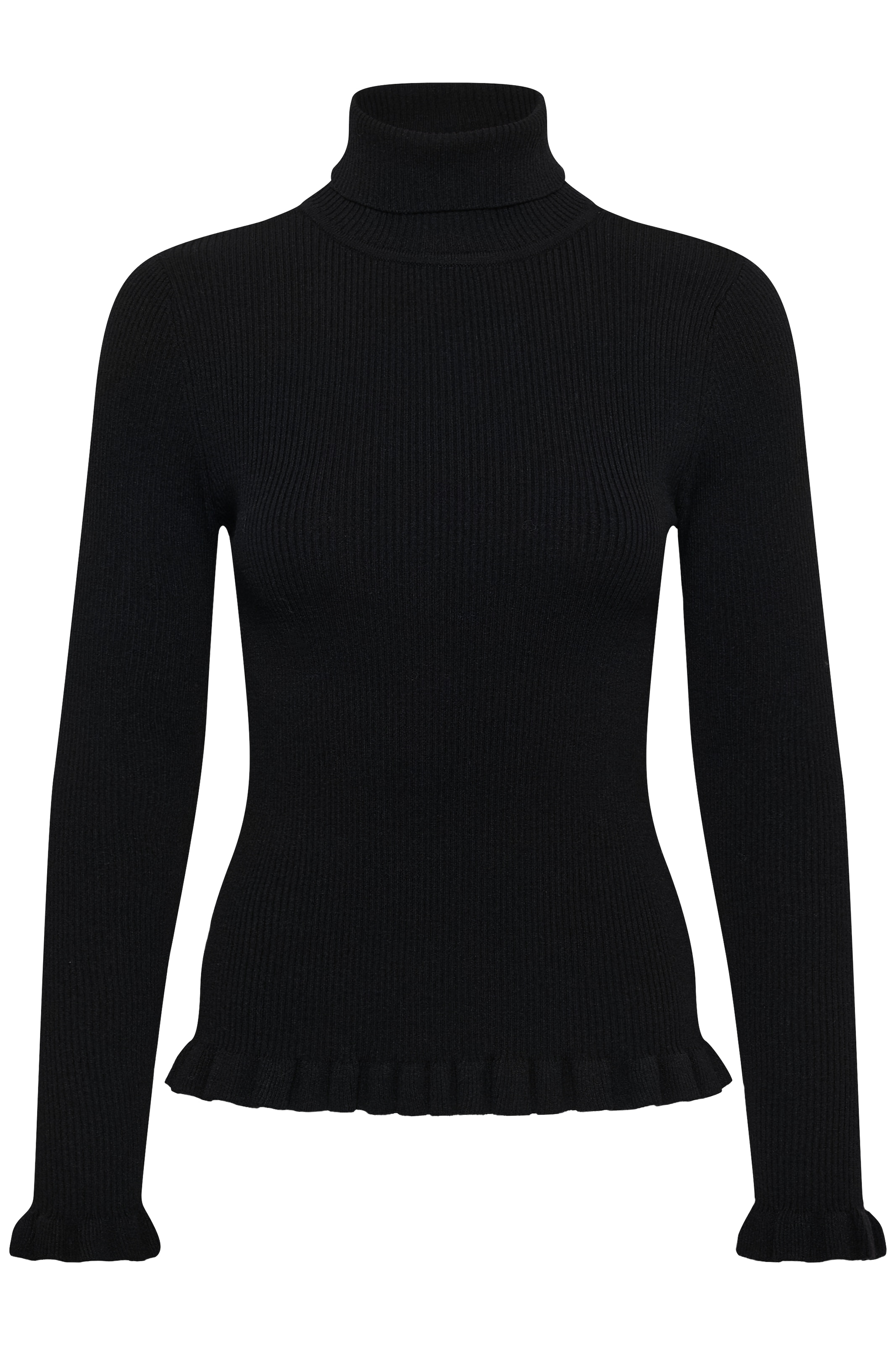Pull-over 'CRDela' Cream en noir : devant