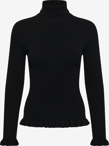 Pull-over 'CRDela' Cream en noir : devant