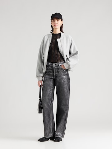 ABOUT YOU Košeľové body 'Clara' - Čierna