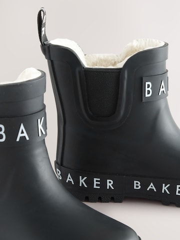 Stivale di gomma di Baker by Ted Baker in nero