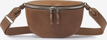 Borsa a tracolla 'Carisma' di Castelijn & Beerens in marrone: frontale