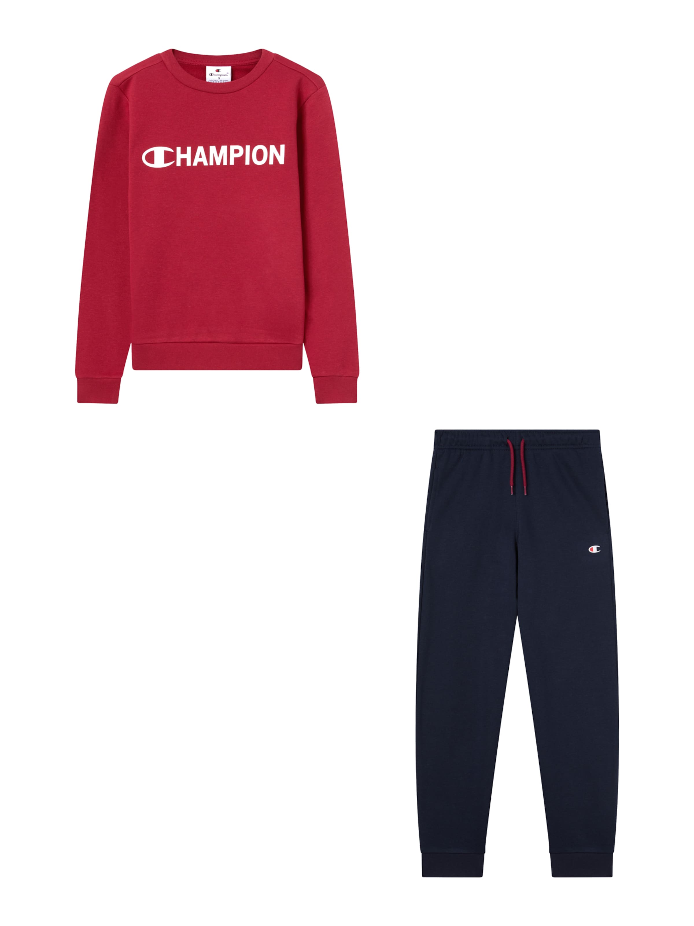Champion Authentic Athletic Apparel Костюм для бега в Синий: спереди
