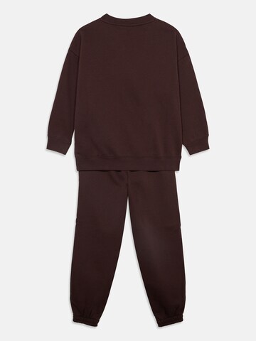 PUMA Sweatsuit 'Ess No.1' in Brown