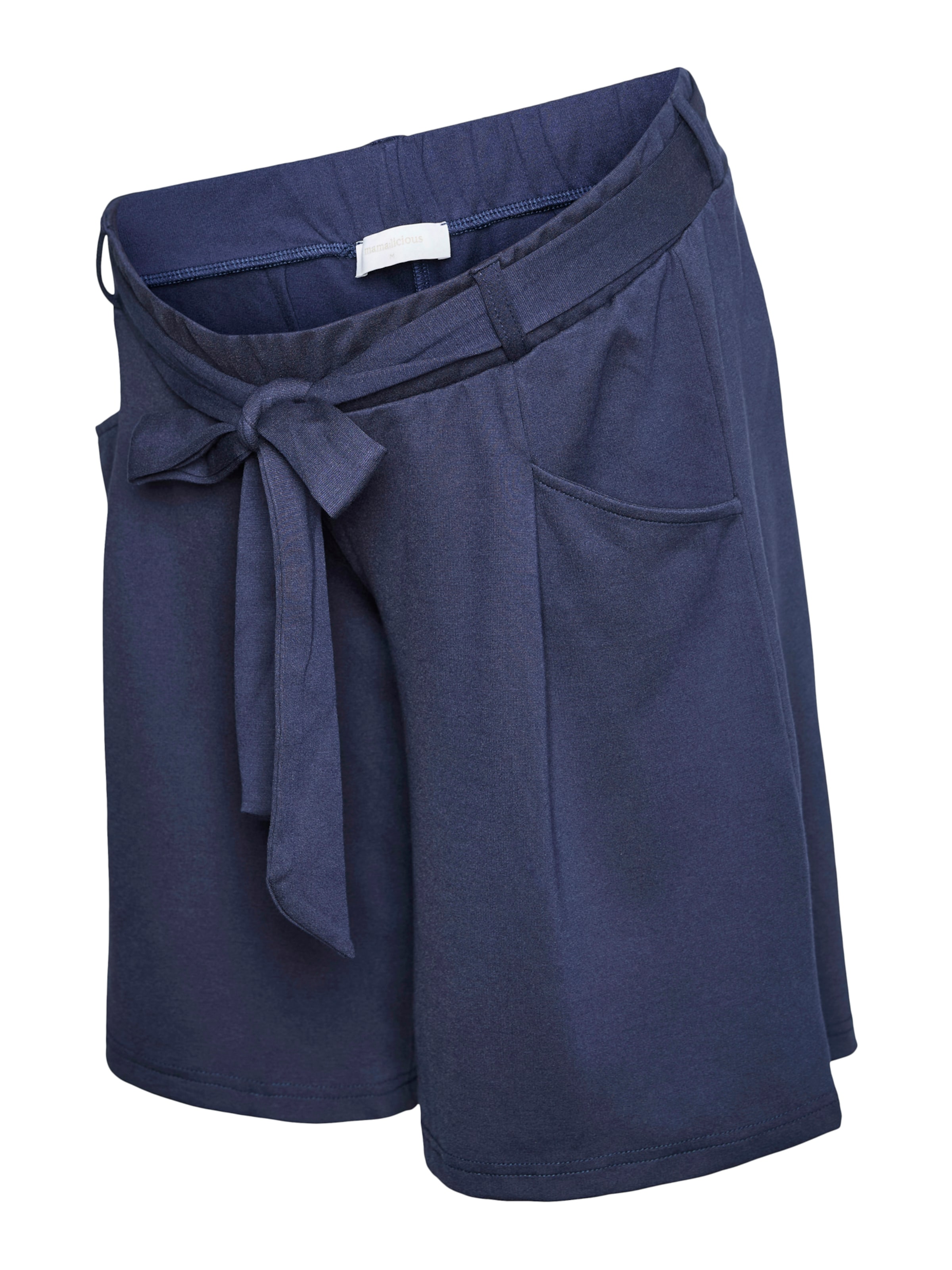 MAMALICIOUS Обычный Штаны 'MLGry' в Синий: спереди