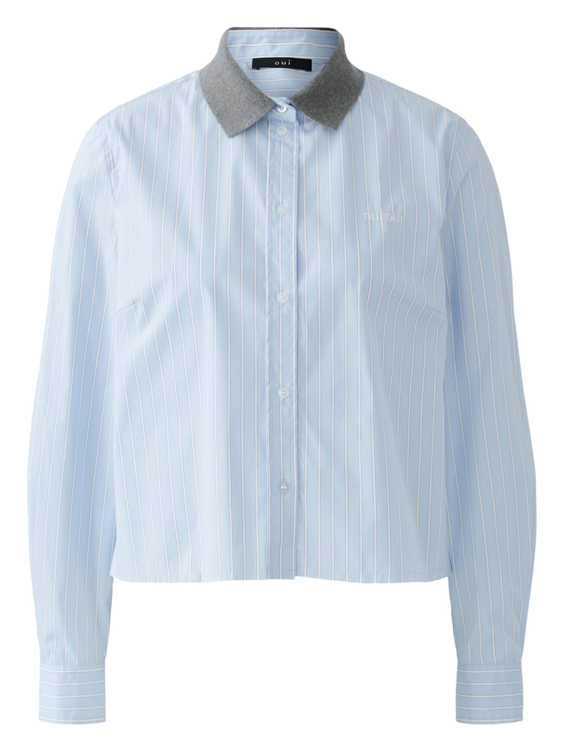 OUI Blouse in Blue: front